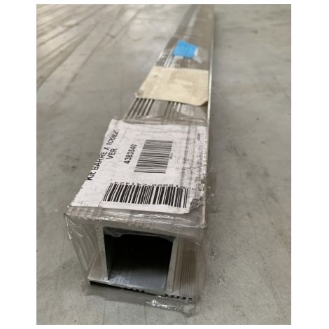 Kit de 2 barres alu longueur 1m pour fixation d'1 capteur solaire TSOL 25 (Version2) EMAT 5000-403