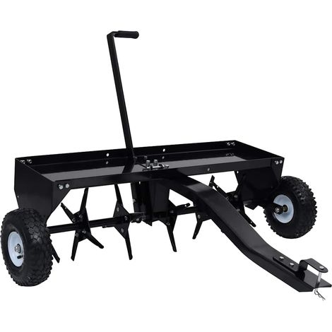 vidaXL Aireador de césped para cortacésped ride-on 102 cm (1/2)
