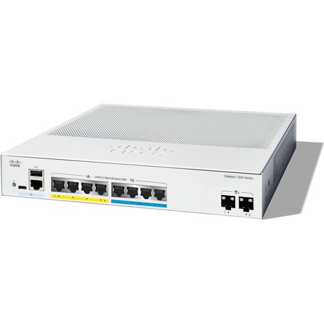Cisco Catalyst C1300-8MGP-2X switch di rete Gestito L2/L3 Gigabit Ethernet (10/100/1000) Supporto Power over Ethernet (PoE)
