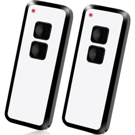 2 pièces Télécommande de Porte de Garage pour Novoferm Novotron 522, 524, 502 MAX43-2, 512 Mix43-2, Compatible avec Novoferm Novotron 433,92MHz Télécommande de Portail (1/4)