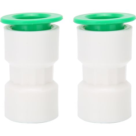 Adaptateur Fileté Femelle Ppr - Raccord Plomberie G1/2 Pouces - Connexion Rapide Sans Soudure - Pour Tuyaux Pvc Pe - Lot De 2 (1/5)