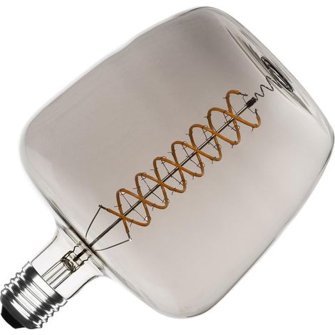 Lampadina LED Filamento E27 8W 800 lm G235 Smoky No Flicker 2200K Super Caldo