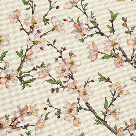 Tela decorativa para exteriores Oxford - Motivo primaveral I DX7625 (1/5)