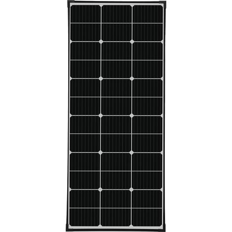 Panneau Solaire Monocristallin 130W 12V PERC, cellules 166mm, 10 Busbars, idéal pour camping-car, balcon, abris de jardin, bateau (1/5)