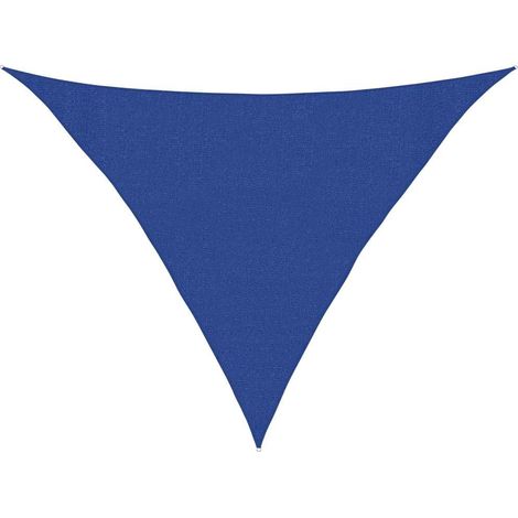 Vela Parasole Telo Ombra Parasole a Vela 160 g/m² Blu 3x3x4,2 m in HDPE (1/5)