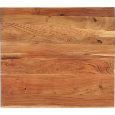 Tischplatte 90x80x3,8 cm Rechteckig Massivholz Akazie