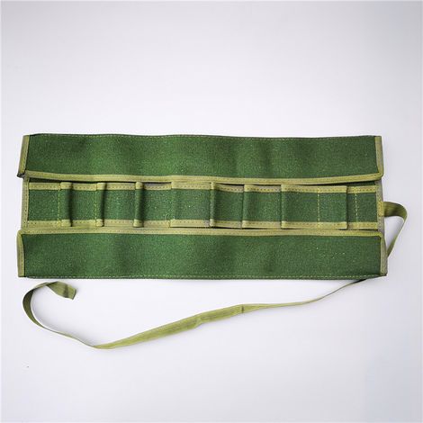 Outils de jardinage en toile, sac de rangement outils de jardinage, 9 poches pour outils de jardinage vert (1/5)