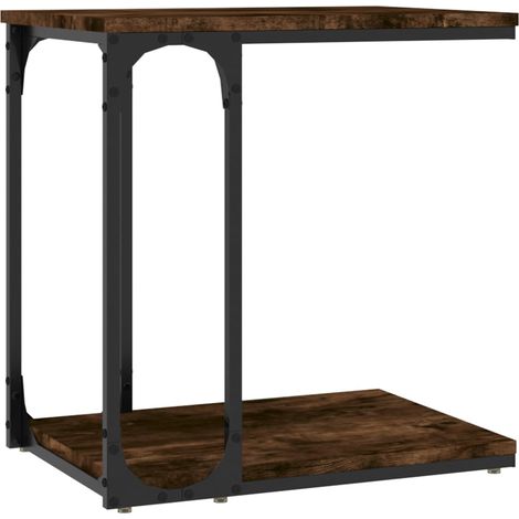 Maison Exclusive - Tavolino da Salotto Rovere Fumo 50x35x52 cm Legno Multistrato
