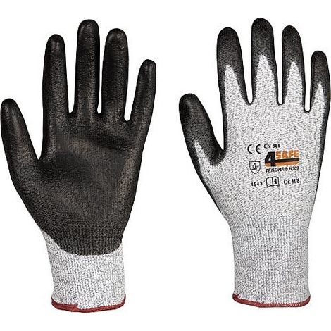 Gant de protection anti-coupure TEKORA HPPE-Faser, EN388, Taille L(9) 1 paire