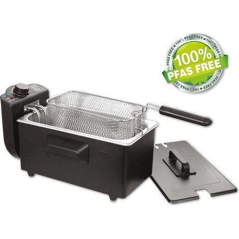 Emerio DF-120482.2 Friteuse Schwarz 3 Liter 2000 W (1/5)