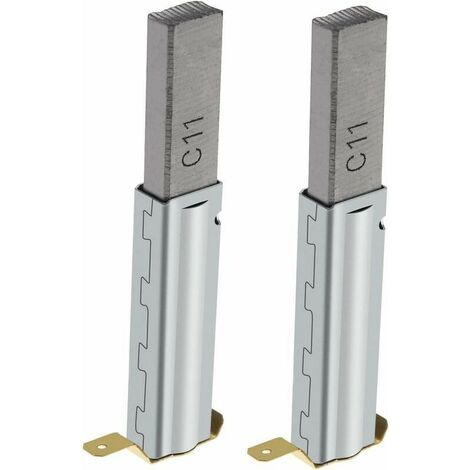 LaBlanc - 2 paia (4 pezzi) di spazzole di carbone di ricambio compatibili con aspirapolvere industriali da 30/60/70/80/90L, 10 mm x 6 mm x 29 mm, accessori per aspirapolvere