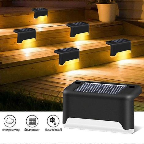 Lampe solaire extérieure LED 1 pièce pour terrasse, escalier et chemin.-AquaForge (1/5)