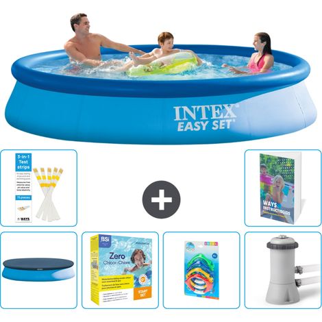 Easy Set Pool Rund - 366x76 cm - 7-teilig S57