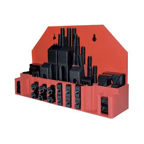 Kit staffe staffaggio cava 14 mm fresa trapano set 58 pz. - MA AC S014