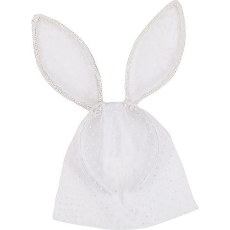 Serre-tête à oreilles d'animaux tendance en dentelle douce avec motif à pois ronds Décoration tendance avec voile Accessoire à pois ronds (1/4)