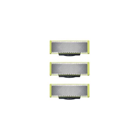 Ersatzklingen für OneBlade-Rasierer- und Haarschneider – aus widerstandsfähigem Edelstahl, ideal zum Schneiden, Stylen und Rasieren – 3er-Pack