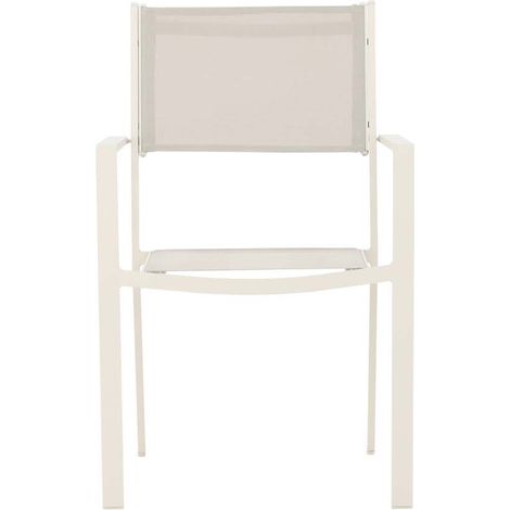Copacabana chaise de jardin beige. (1/5)