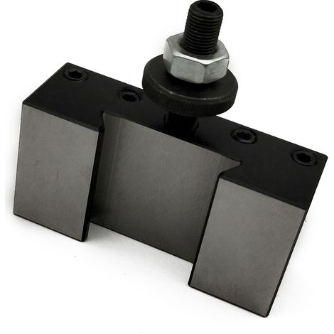 Support d'outil à changement rapide, Type cale 250, support d'outil, poteau de repos en acier (1/5)
