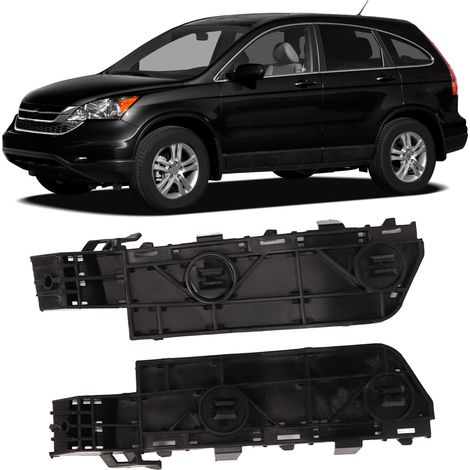 Ein Paar linke und rechte Stoßstangenhalterungen ist kompatibel mit Honda CR-V 2007-2011. (1/5)