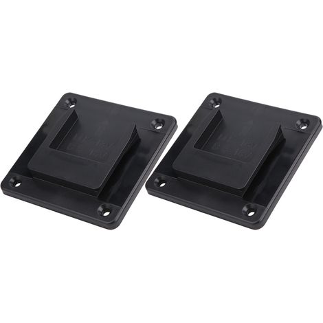 Support mural pour 2 machines, fixation pour outils électriques Makita 18V, rangement noir (1/5)