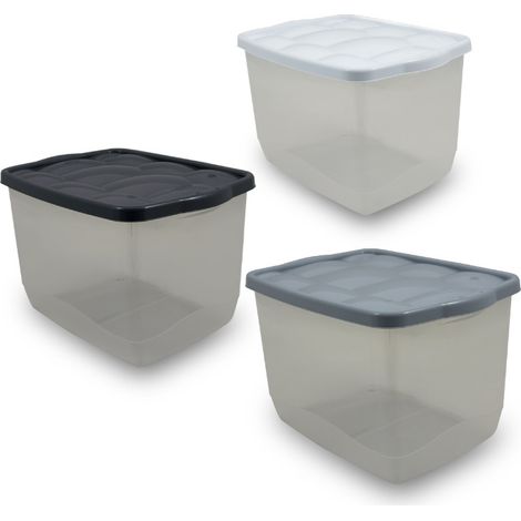 Scatola portabiancheria box tartarugo multiuso con coperchio 40 x 30 x 25 cm (1/2)
