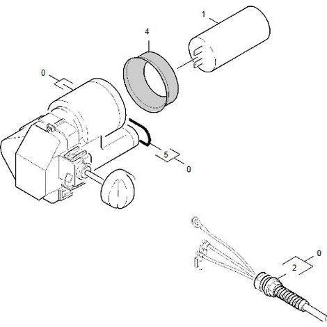 BLOC INTERRUPTEUR COMPLET AVEC BOUTON POUR NETTOYEUR HAUTE-PRESSION KARCHER - 90012960
