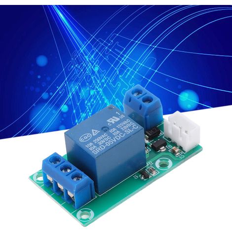 Un module de bouton tactile capacitif à 1 canal peut être utilisé comme bouton d'alimentation d'ordinateur avec une fonction d'auto-verrouillage (5V). (1/5)