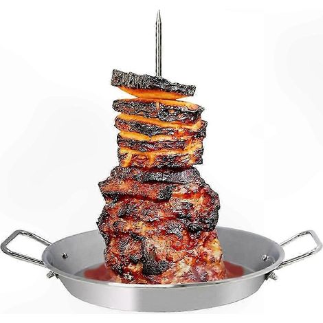 Le gril rotatif vertical permet de griller uniformément les burritos, les shawarmas et les brochettes. (1/5)