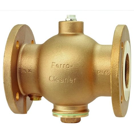 PNEUMATEX Separatore Ferro-Cleaner 150 DN65, Magnete, Anodo, PN16, Flange, 7921102