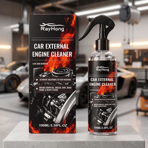 Motorraumreiniger, wasserlos, entfernt Fett und Schmutz, reinigt und trocknet schonend, Motorraum-Aufbereitungs- und Pflegemittel – 100 ml -- DE (1/5)