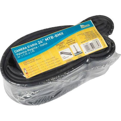ON BIKE Camera Aria MTB City 24x1.50-1.95 Valvola Schrader 28mm Auto Originale