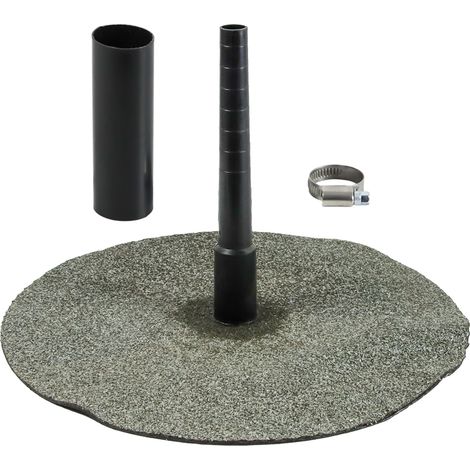 Flachdach-Durchgang mit Schrumpfschlauch beschiefert bis 20 mm (1/5)