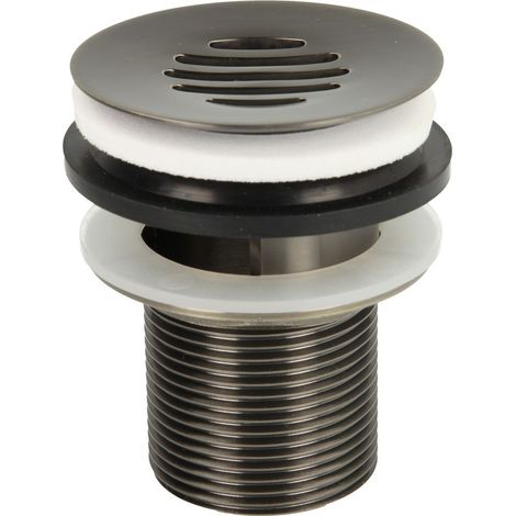 Bonde avec tamis, bronze avec trop-plein, 1 1/4’’ x 60 mm