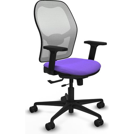 Chaise de bureau piqueras y crespo Jorquera blanc mousse haute qualité (1/2)