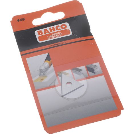 Lame en carbure de rechange 25 mm – Pour coupe nette sur bois dur – Compatible avec grattoirs BAHCO – 3 dents pour performance accrue