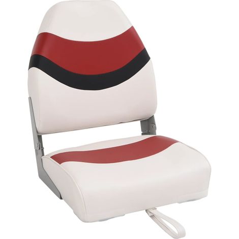 Siège pour bateau avec dossier haut pliable 44x38x55 cm CFW314906 (1/5)