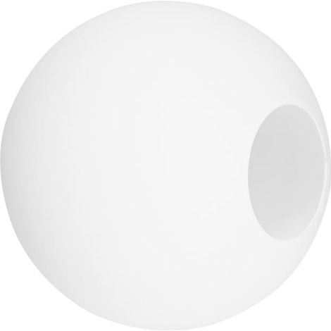 Lanterne à bulles blanches de lait, lanterne de verre, couvercle de bougies blanches de lait, couvercle de verre soufflé (1/5)