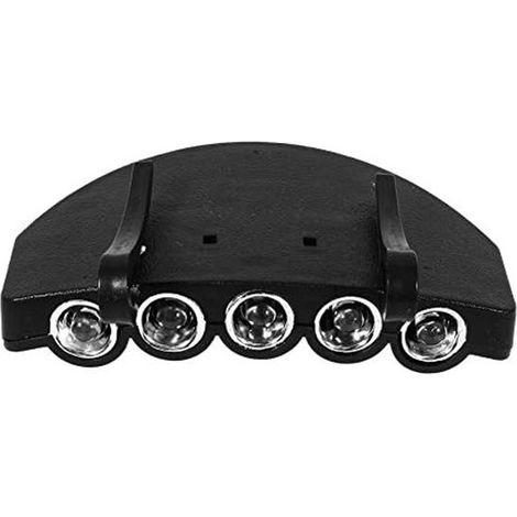 Lampada frontale con clip，adatta per campeggio，clip portatile per cappello，adatta per attività come pesca (1/5)