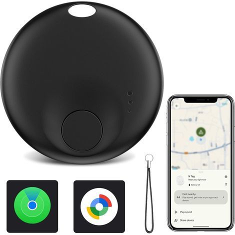 Item Finder Air Tag ti aiuta a rintracciare chiavi, portafoglio, zaino (1 confezione) batteria (1/5)