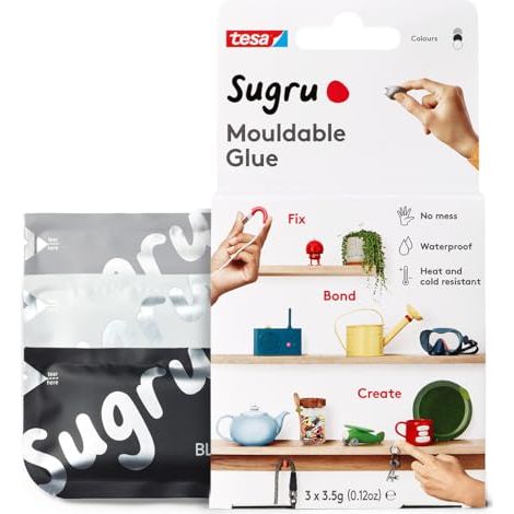 057892 tesa Sugru 3 BK/WT/GY