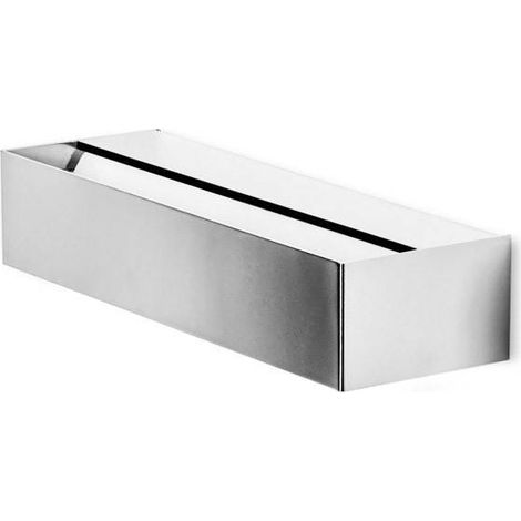 Leds-C4 Lia - Grande applique murale LED Up & Down nickel satiné
