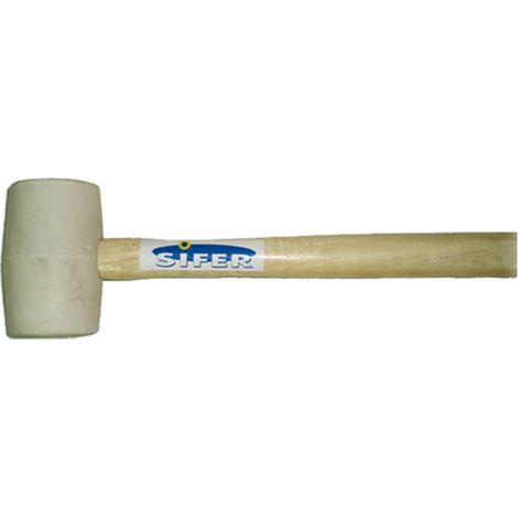 Masse en caoutchouc Sifer 680g blanc 24oz 60224
