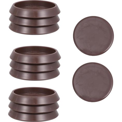 de 10 embouts antid rapants pour roulettes de meubles (1/5)