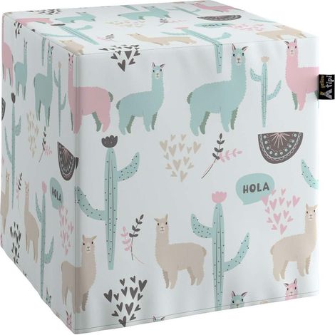 Pouf cube Magic - Multicolore (1/2)