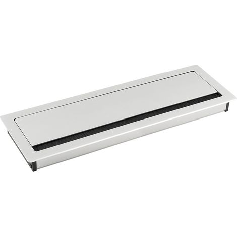 SANS MARQUE Passe-câble ALU 300x100x29mm aluminium