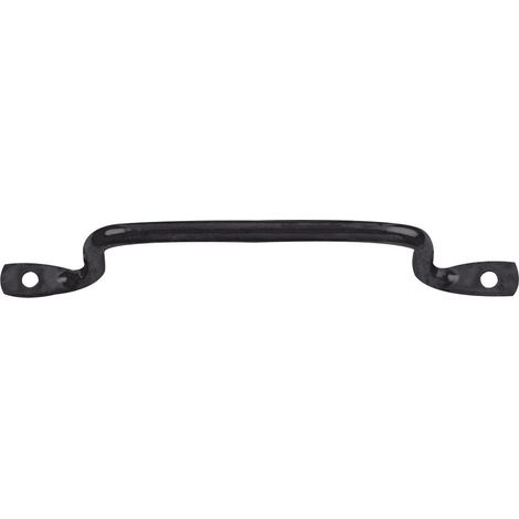 Griff für Rollladen mit Platte, kathodischer Tauchlackierung, schwarz, 175 mm – 77 Stück