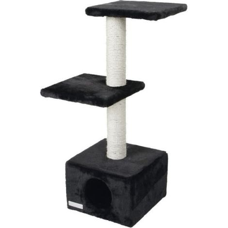 KERBL - Arbre a chat - VENUS SWEET 30 x 30 x 85 cm - Noir
