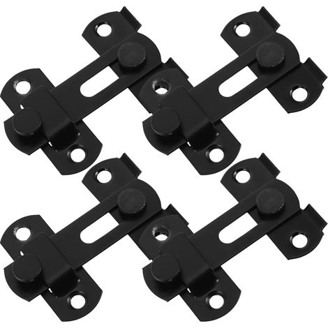 4 Piece Sliding Fences Wooden Black Doors Metal Piece Sheds Barn Bolt