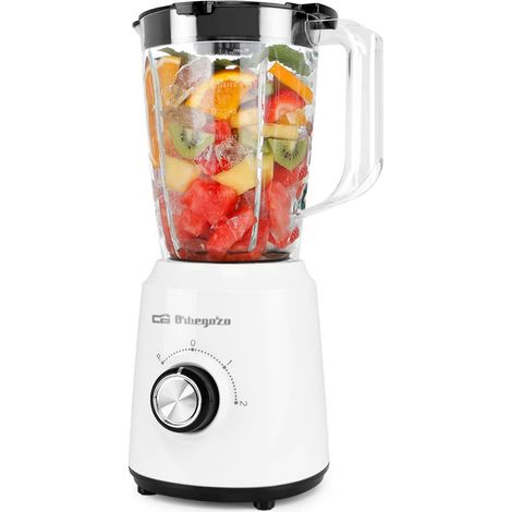 Orbegozo BV 5035 licuadora 1,5 L Batidora de vaso 500 W Blanco (1/7)