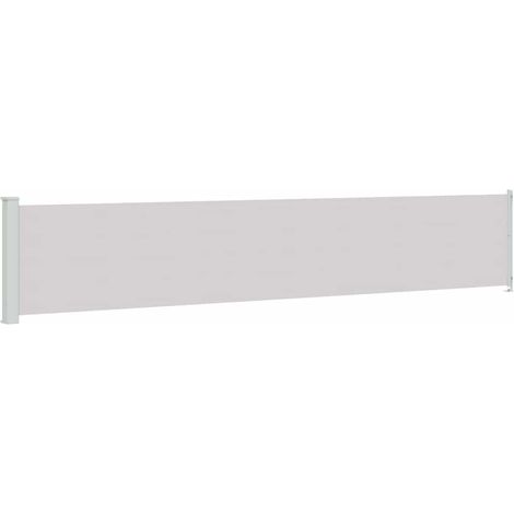 Maison Exclusive - Tenda Laterale Retrattile per Patio 117x600 cm Grigia